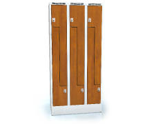 Cloakroom locker Z-shaped doors ALDERA 1920 x 900 x 500
